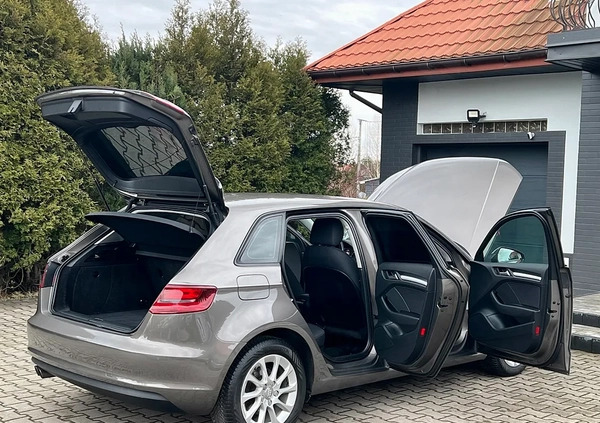 Audi A3 cena 43900 przebieg: 214000, rok produkcji 2013 z Świątniki Górne małe 704